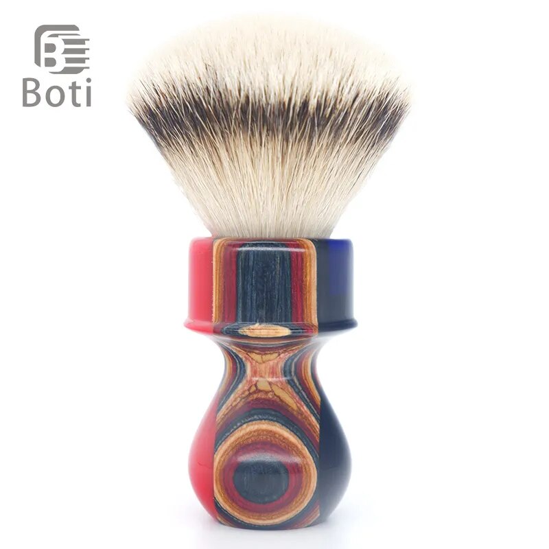 Boti Brush-New Sunset And Sea And SHD Leader Slivertip Badger Hair Knot Whole Brush Men's Shaving Brush Beard Tool - mybesthealthandwellness