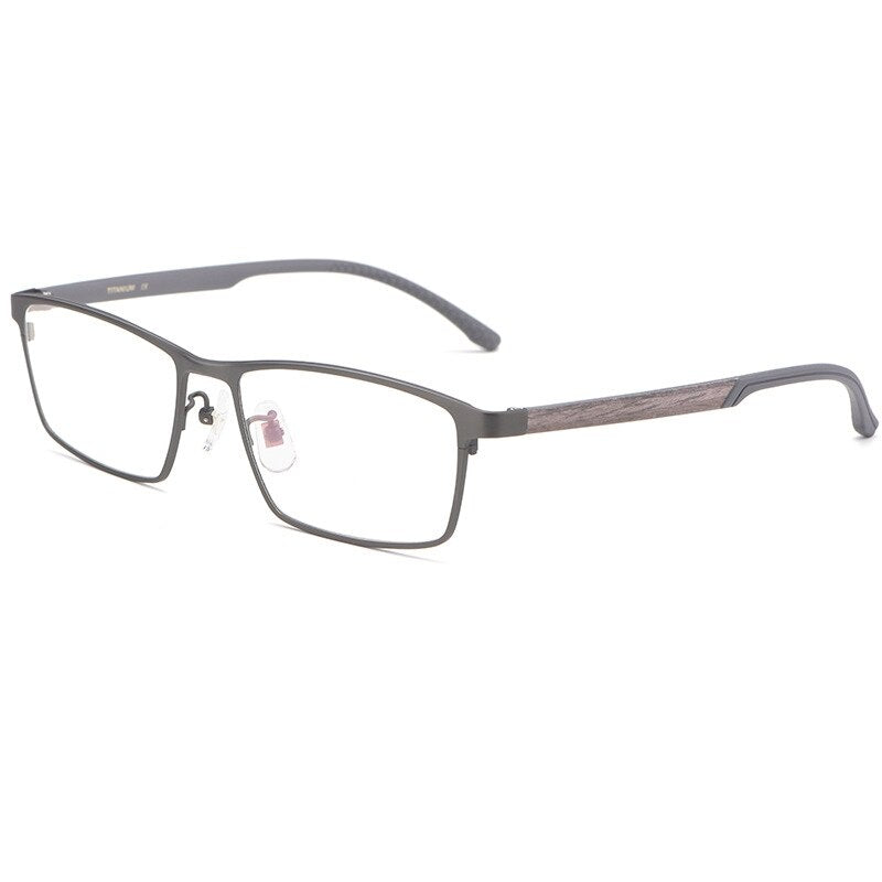 New Men's Pure Titanium Glasses Frame Business Ultralight Full Frame Glasses Optical Glasses Frame Prescription Glasses - mybesthealthandwellness