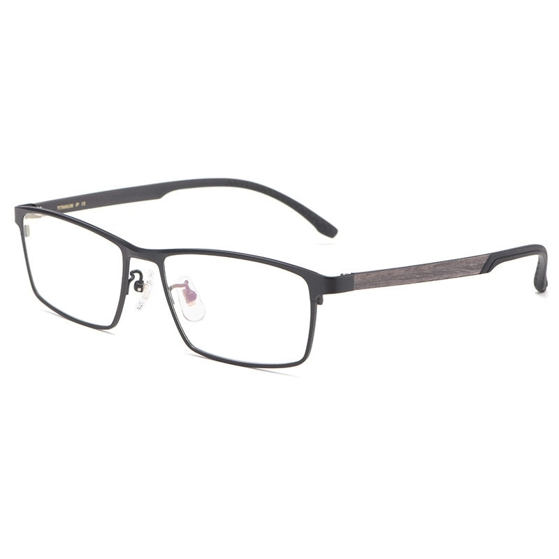 New Men's Pure Titanium Glasses Frame Business Ultralight Full Frame Glasses Optical Glasses Frame Prescription Glasses - mybesthealthandwellness