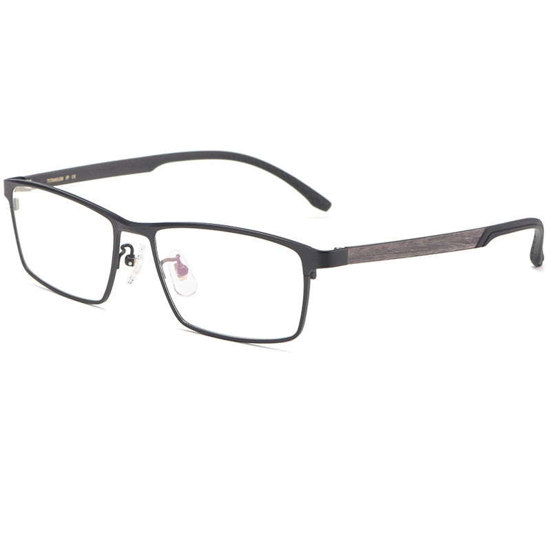 New Men's Pure Titanium Glasses Frame Business Ultralight Full Frame Glasses Optical Glasses Frame Prescription Glasses - mybesthealthandwellness