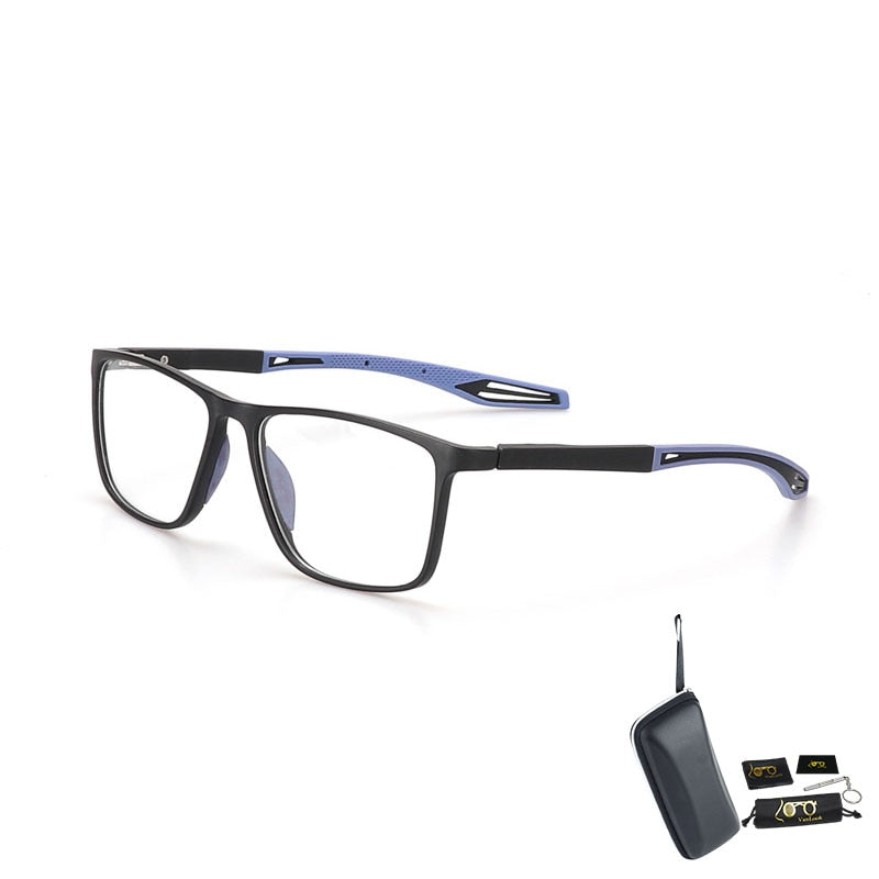 Sunglasses Photochromic Men Women Reading Glasses Big Square TR90 Frame Anti Slip Spectacle For Sport Chameleon Lens +0.25+1.75 - mybesthealthandwellness