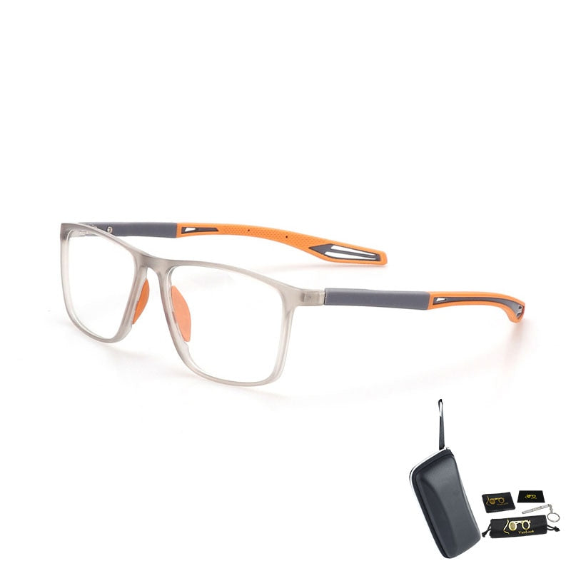 Sunglasses Photochromic Men Women Reading Glasses Big Square TR90 Frame Anti Slip Spectacle For Sport Chameleon Lens +0.25+1.75 - mybesthealthandwellness