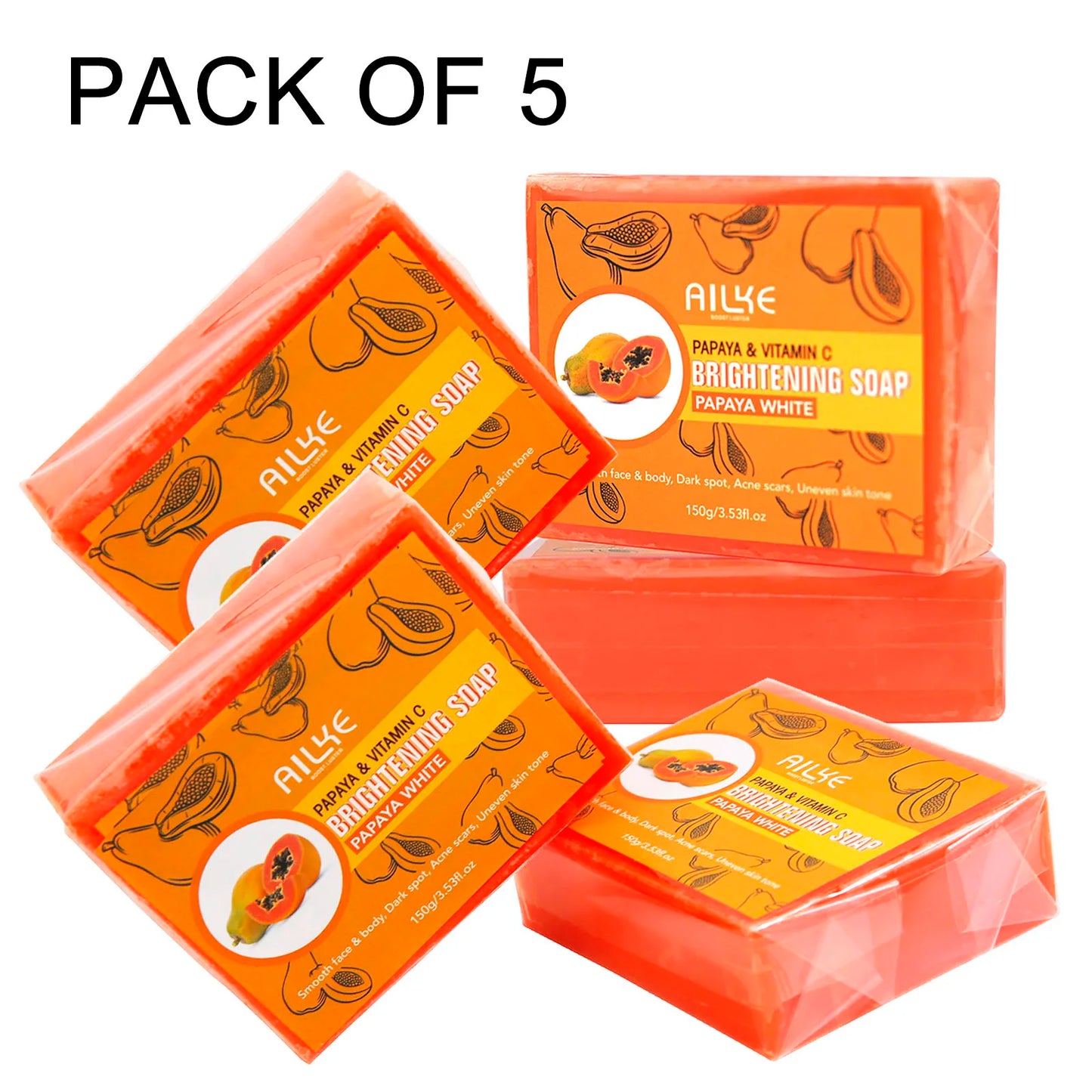 AILKE Collagen 5-in-1 Skin Care Kit,Restore Skin Elasticity,Smooth Skin,Brighten,Even Skin Tone,For Face And Body Use Set - mybesthealthandwellness