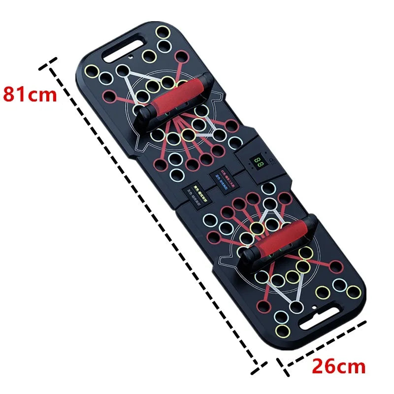 Dropshippping Multifunctional Counting Push Up Board Home Chest Muscle Exercise Training Fitness Support Push-up Rock Stands - mybesthealthandwellness