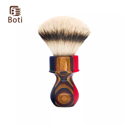 Boti Brush-New Sunset And Sea And SHD Leader Slivertip Badger Hair Knot Whole Brush Men's Shaving Brush Beard Tool - mybesthealthandwellness