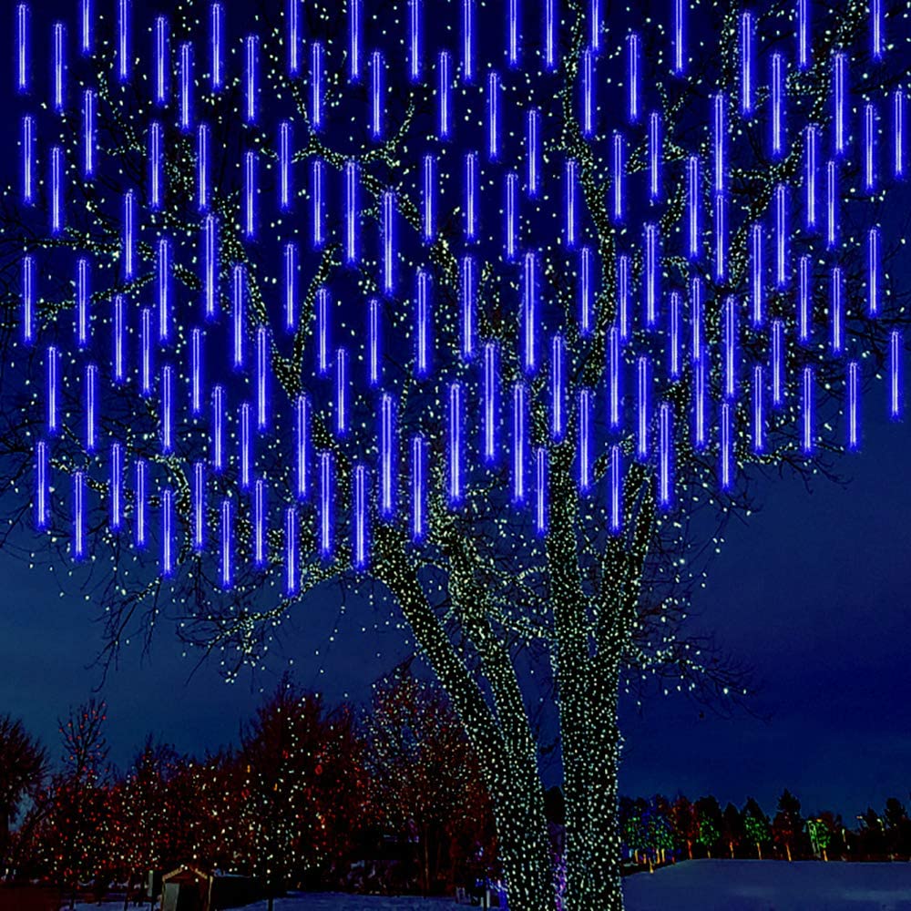 30CM/50CM Waterproof LED Meteor Shower Rain Lights Falling String Lights for Outdoor Home Garden Wedding Party Holiday - mybesthealthandwellness