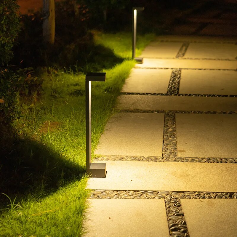 Modern Outdoor Waterproof LED Lawn Lamp Courtyard Lamp Villa Garden Grass Lamp Community Park Road Lighting Landscape Lamp - mybesthealthandwellness