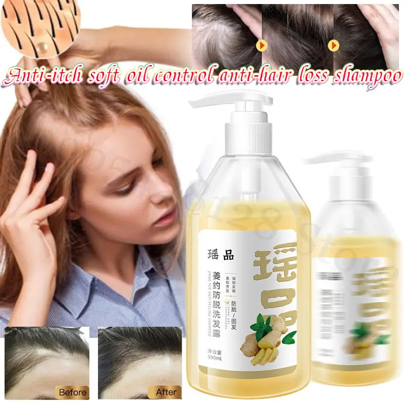 Yao Pin Anti-stripping Shampoo Improving White Hair Anti-dandruff Anti-itching Soft Oil-controlling Herbal Essence Shampoo