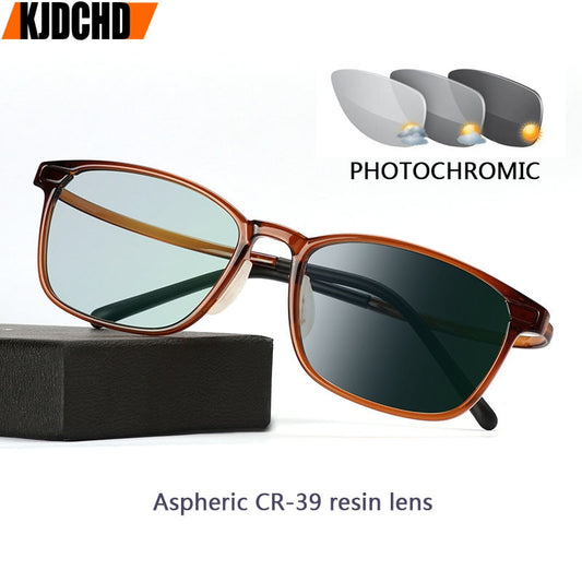 Outdoor Photochromic Reading Glasses Men Women Sunglasses Chameleon Lens Presbyopic Glasses TR90 Frame Diopter +0.25 +1.0 +1.50 - mybesthealthandwellness