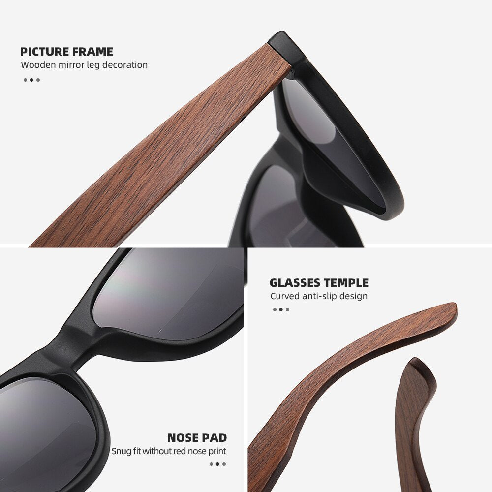 XSW Transition Photochromic Sun Reading Glasses Men Women Wooden Frame Bifocal Progressive Presbyopia Glasses 1.0 2.0 3.0 4. 0 - mybesthealthandwellness