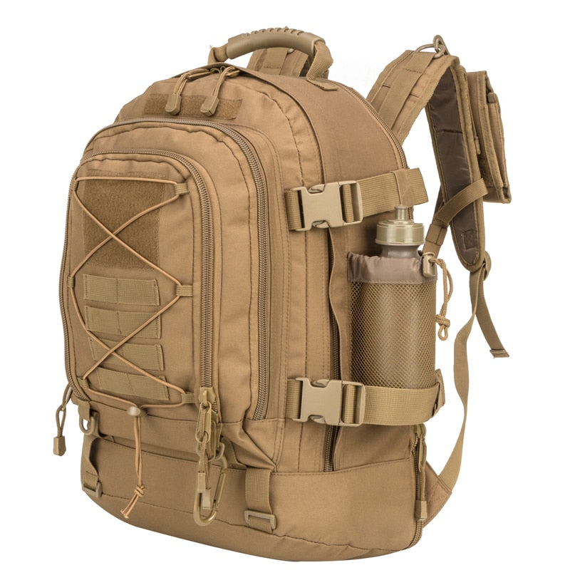 60L Military Tactical Backpack Army Molle Assault Rucksack 3P Outdoor Travel Hiking Rucksacks Camping Hunting Climbing Bags - mybesthealthandwellness