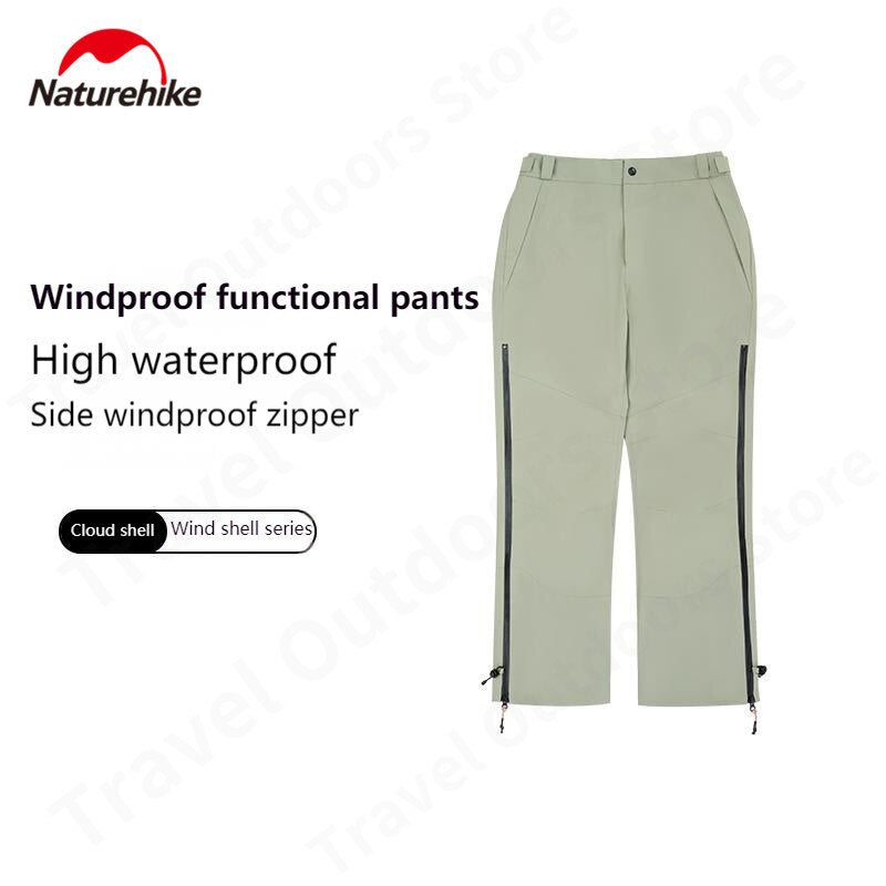 Naturehike Outdoor Ultralight Function Pants Windproof Waterproof Wear-Resistant Camping Hiking Climbing Casual Sport Trousers - mybesthealthandwellness