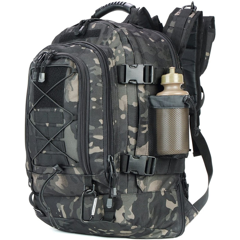 60L Military Tactical Backpack Army Molle Assault Rucksack 3P Outdoor Travel Hiking Rucksacks Camping Hunting Climbing Bags - mybesthealthandwellness