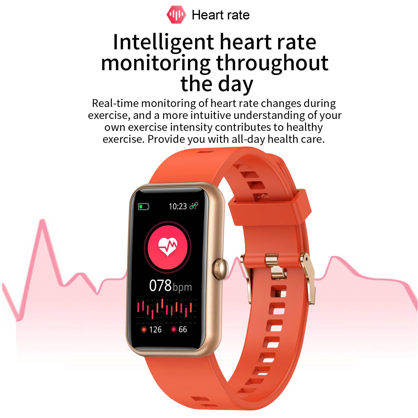 2023 New Smart Watch Men Women Sport Fitness Tracker Blood Pressure Heart Rate IP68 Waterproof Smartwatch for Huawei Iphone - mybesthealthandwellness