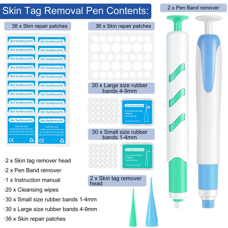 Mole Remover Auto Skin Tags Removal Kit Skin Tags Remover Device For Remove Small To Regular 1mm-9mm Sized Moles - mybesthealthandwellness