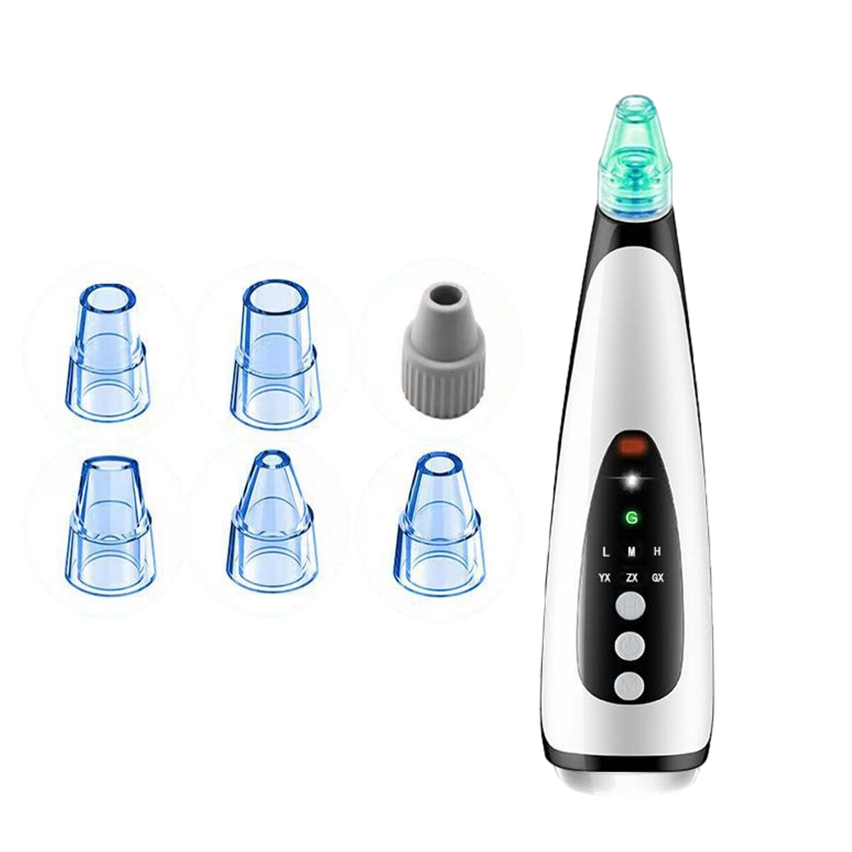 Blackhead Remover Electric,Vacuum Suction Blemish Cleaner Face Care Tool Pore Nose Acne Pimple Needle Tag Removal - mybesthealthandwellness