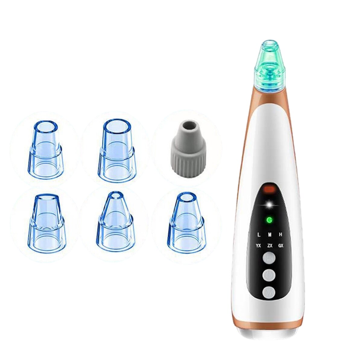 Blackhead Remover Electric,Vacuum Suction Blemish Cleaner Face Care Tool Pore Nose Acne Pimple Needle Tag Removal - mybesthealthandwellness