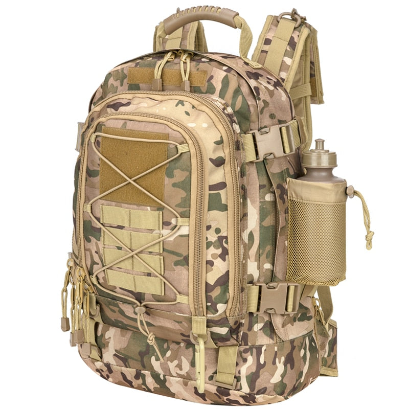 60L Military Tactical Backpack Army Molle Assault Rucksack 3P Outdoor Travel Hiking Rucksacks Camping Hunting Climbing Bags - mybesthealthandwellness