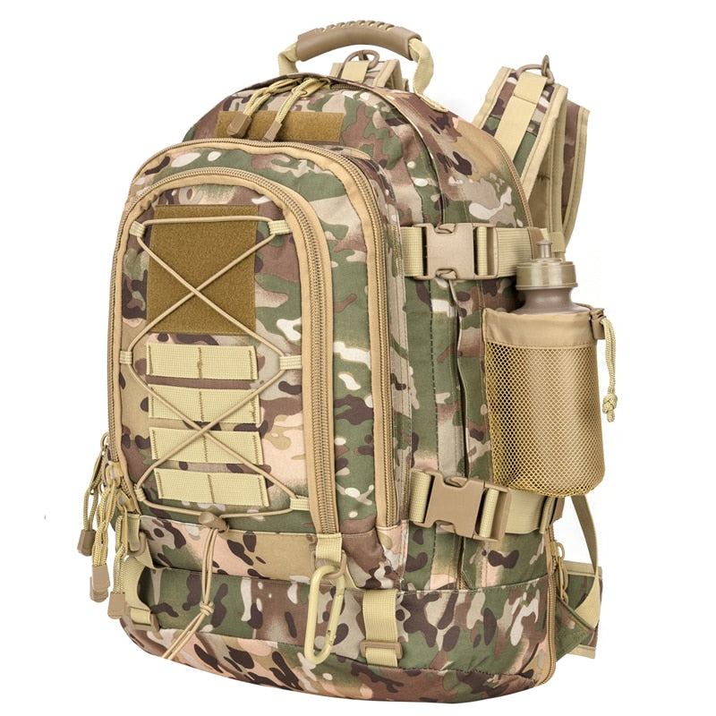 60L Military Tactical Backpack Army Molle Assault Rucksack 3P Outdoor Travel Hiking Rucksacks Camping Hunting Climbing Bags - mybesthealthandwellness