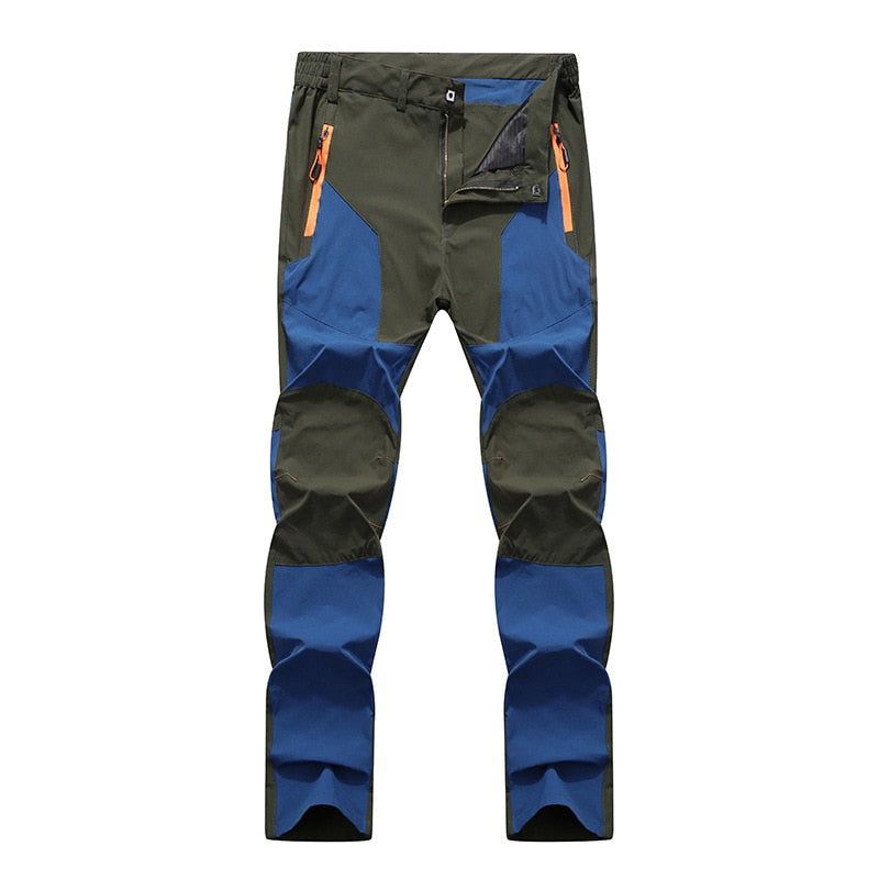 Outdoor Hiking Camping Quick Dry Pants Men Summer Elastic Wear-Resistant Anti-UV Waterproof Trousers Climbing Trekking Pants - mybesthealthandwellness