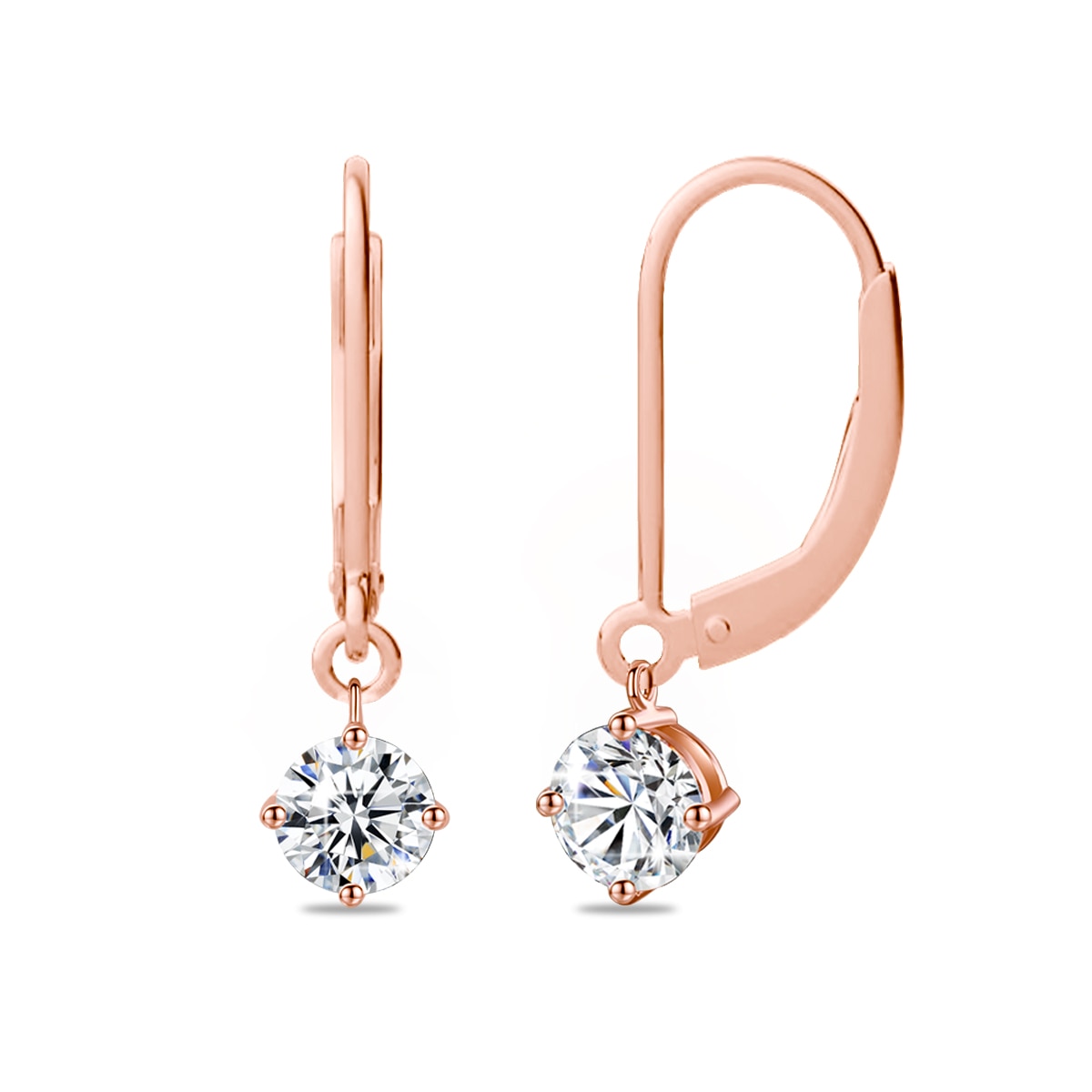 Trend 100% Real 1.2ct Moissanite Eardrop Earrings 925 Sterling Silver Earrings Sparkling Woman Wedding Fine Jewelry Party Gift - mybesthealthandwellness