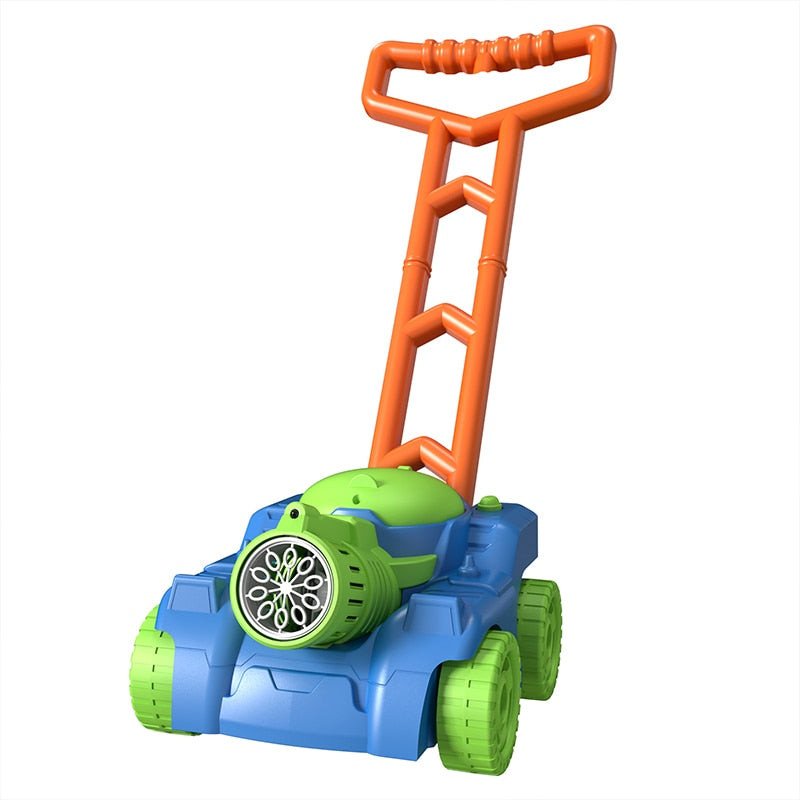 Automatic Lawn Mower Bubble Machine Weeder Soap Maker Blower Baby Activity Walker for Outdoor Kids Toys For Children Gift Boys - mybesthealthandwellness