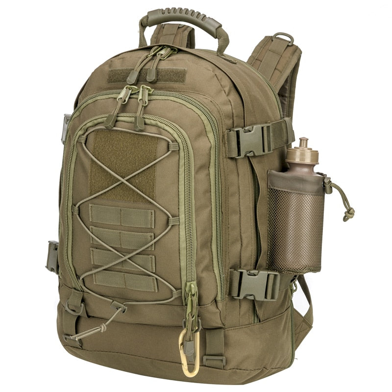 60L Military Tactical Backpack Army Molle Assault Rucksack 3P Outdoor Travel Hiking Rucksacks Camping Hunting Climbing Bags - mybesthealthandwellness