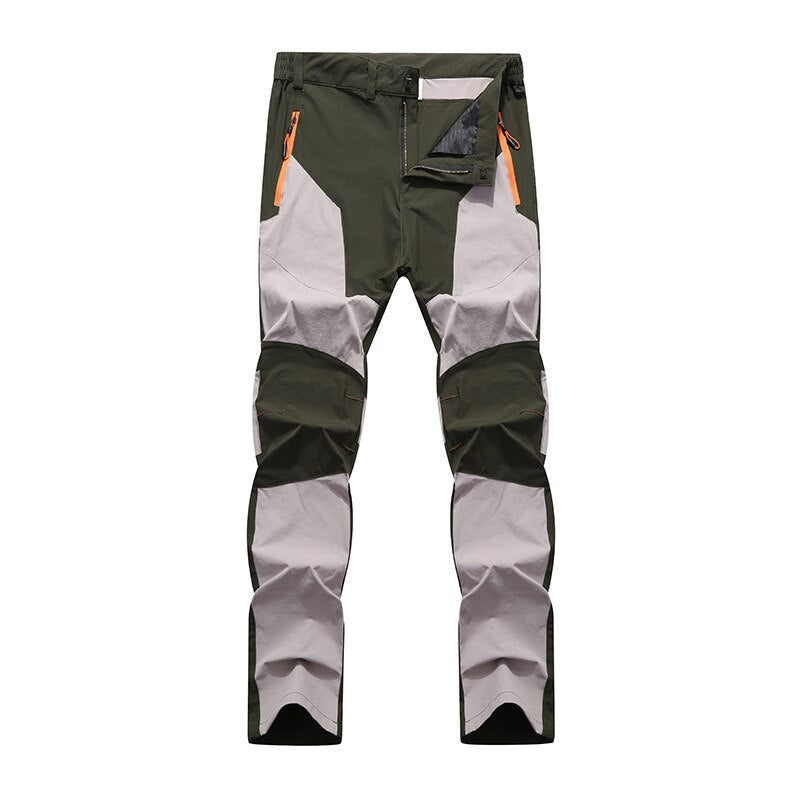 Outdoor Hiking Camping Quick Dry Pants Men Summer Elastic Wear-Resistant Anti-UV Waterproof Trousers Climbing Trekking Pants - mybesthealthandwellness