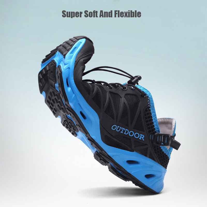 Outdoor Light Aqua Water Shoes Women Men Quick Drying Breathable Wading Barefoot Shoes Hiking Swimming Fishing Beach Sport Shoes - mybesthealthandwellness