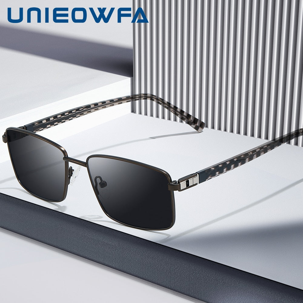 UNIEOWFA Progressive Prescription Sunglasses Men Polarized Optical Progressive Sun Glasses Men High Myopia Multifocal Eyewear - mybesthealthandwellness