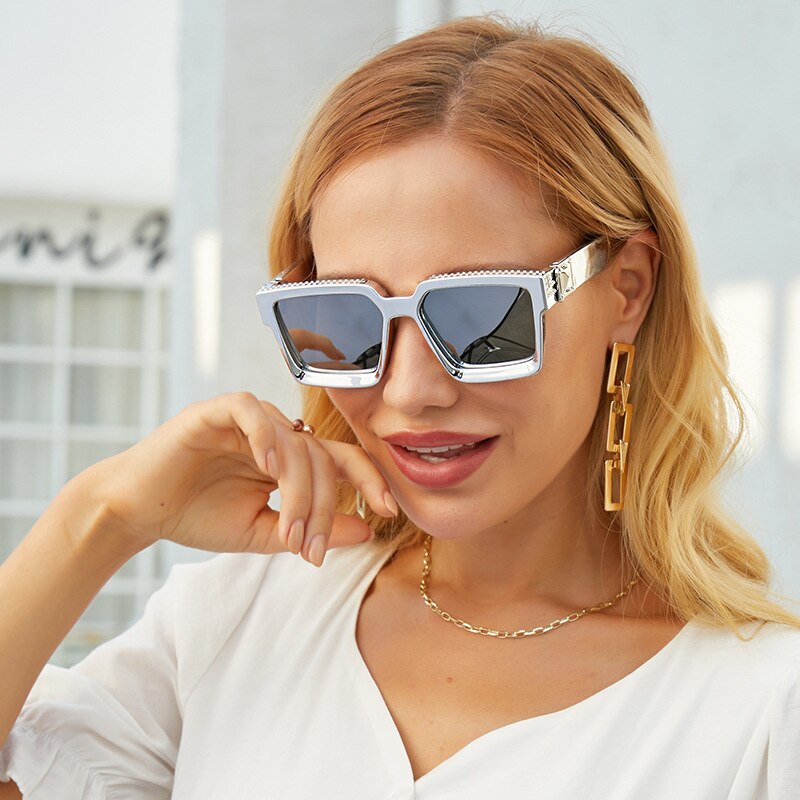 2022 new diamond-encrusted large square sunglasses for women millionaire fashion sunglasses men shades glasses rectangle luxury - mybesthealthandwellness