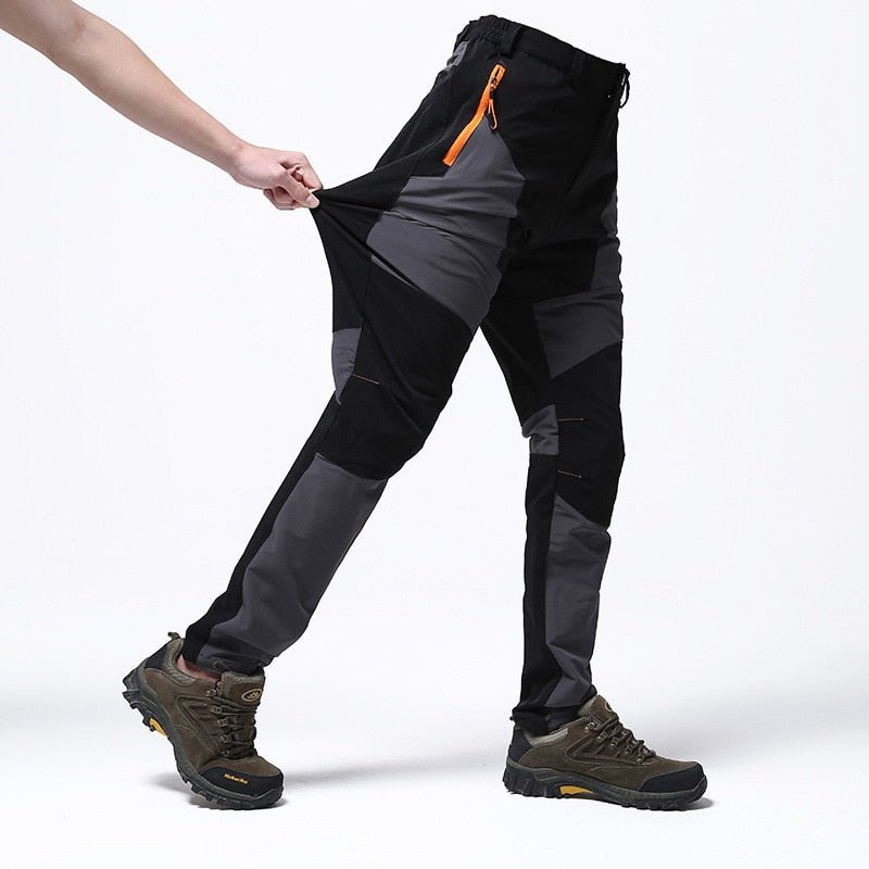 Outdoor Hiking Camping Quick Dry Pants Men Summer Elastic Wear-Resistant Anti-UV Waterproof Trousers Climbing Trekking Pants - mybesthealthandwellness