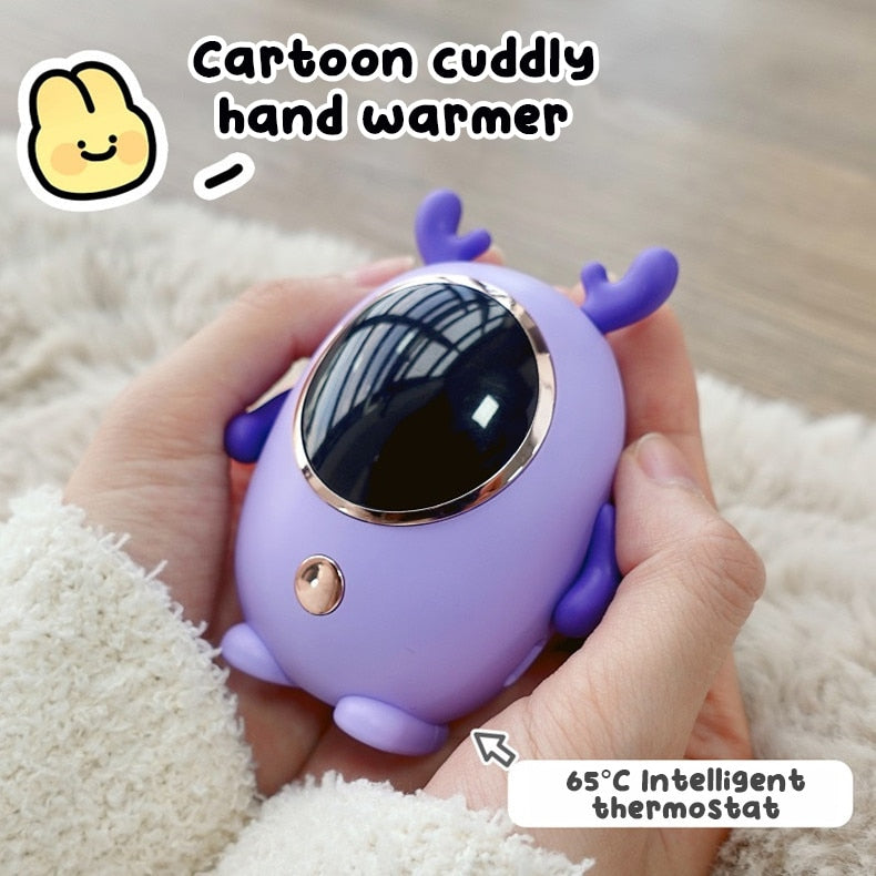 Cartoon Astronauts Warm Hands Treasure Toy Intelligent Temperature Control Usb Charging Baby Double-Side Heating Toys for Kids - mybesthealthandwellness